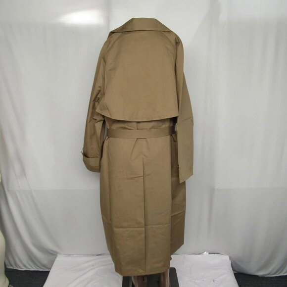 NEW SILK LAUNDRY Women’s The Trench Coat Size S | Color: Tan - Picture 6 of 8